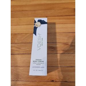 Voesh New York Vegan Body Crème Lavender Land 3 oz/90ml